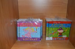 *Thirteen Children's Birthday CDs