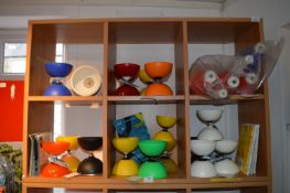 *Contents of Six Pigeon Holes Which Includes Ten Juggles Clubs, Twenty Two Diabolos, Books, etc.