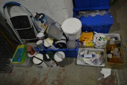 *Mixed Lot of Various Full and Part Cans of Paint, Diabolo Spares, etc.