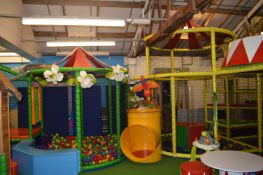*Soft Play Climbing Frame (Approx. 2 Years Old) Comprising of Under 4 and Over 5 Play Section,