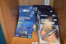 *Fifteen Cartesian Diver and a Submarine Diver