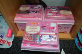 *Three Melissa & Doug Jewellery Boxes