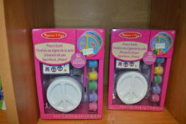 *Three Melissa & Doug Peace Bank Colouring Sets