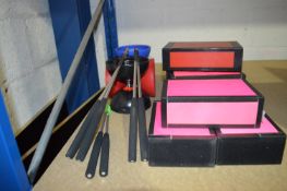 *Three Sets of Diabolos with Sticks and Seven Juggling Boxes