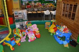 *Approximately 20 Assorted Toddlers Toys Including; Little Tikes, V-Tech, etc.