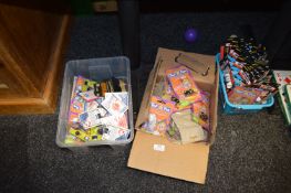 *Three Boxes of Assorted Practical Jokes, Playing Cards, etc.