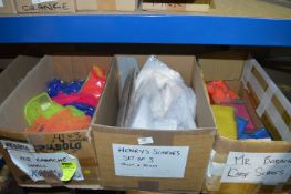 *Three Boxes of Juggling Scarves