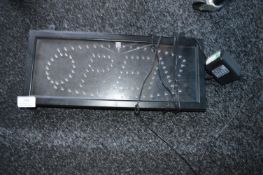 *Led Open Sign