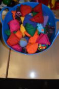 *Bucket Containing Beanbags