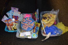 *Three Boxes of Assorted Children's Novelties and Practical Jokes