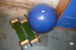 *Large Balance Ball and Pedalo