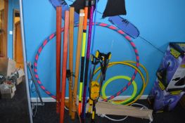 *Assorted Stilts and Hula Hoops