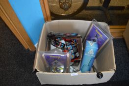 *Box Containing Assorted Thunder Sticks, Diabolo Sticks, Speed Cups, Diabolos, etc.