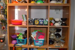 *Contents of Six Pigeon Holes Which Includes Twelve Spinning Plates, Sixteen Yoyos, Sixteen