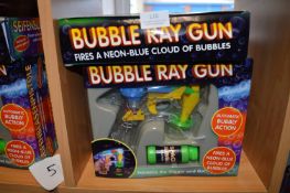 *Five Bubble Ray Bubble Guns