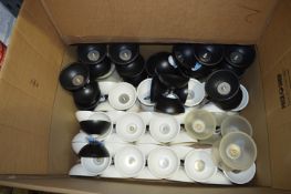 *Box Containing 40+ Black and White Henry Diabolos