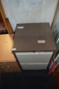 *Bisley Two Drawer Foolscap Filing Cabinet (Coffee and Cream)