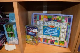 *Three Melissa & Doug Bead Sets and a Tin of Marbles