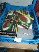 Five Packs of Assorted Abrasive Papers