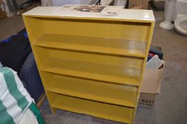 Painted Four Height Book Shelf