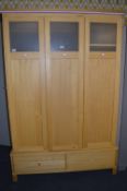 Beech Triple Door Wardrobe