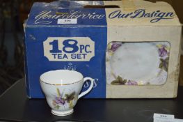 Eighteen Piece Duchess Tea Set