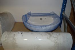 Twyford Wash Hand Basin with Pedestal