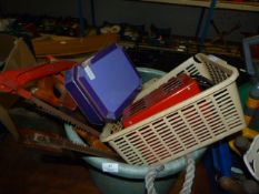 Assorted Saws, Battery Charger, etc.