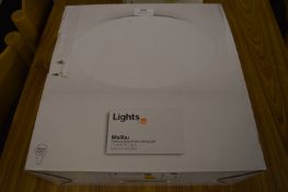 Opaque Glass Flush Ceiling Light