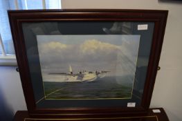 Framed Print of a Flying Boat