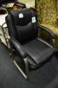 *Black Guest Office Armchair