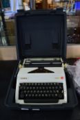 Olympia Typewriter in Case