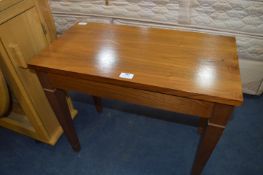 Teak Side Table with Lift up Top