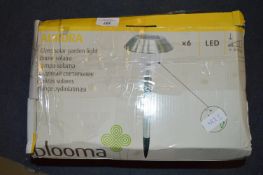 Glass Solar Garden Light