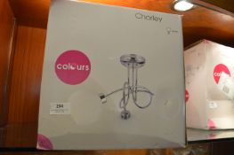 Chorley Chrome Three Branch Ceiling Light