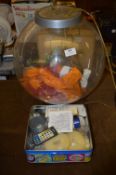 Globe Fish Tank and Accessories