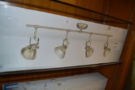 Waverley Antique Brass Effect Four Spotlight Bar