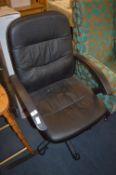 Black Swivel Executive Chair