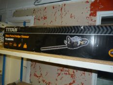 *Titan 26cc Petrol Driven Hedge Trimmer Model:TTL688HDC