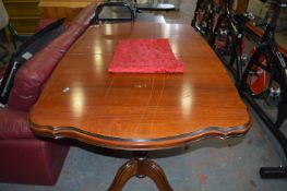 Mahogany Draw Leaf Dining Table