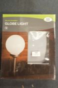 Solar Powered Globe Light