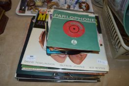 Collection of LPs and 45s