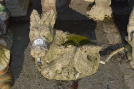 Concrete Garden Ornament Dragon Water Feature