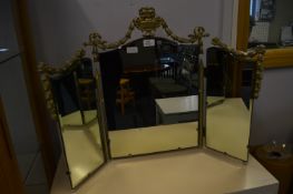Gilt Framed Dressing Table Mirror