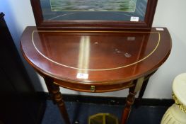 Mahogany Hall Table