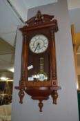 Mahogany Pendulum Wall Clock