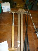 Shovel, Pickaxe and a Sledgehammer