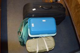 Cool Box, Suitcase and Two Thermos Cool Bags