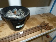 Box of Fencing Clips and Steel Sight Posts