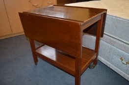 Teak Two Tier Tea Trolley